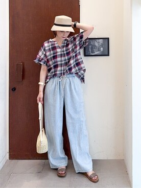 Hiromiさん(レディース・164cm)の夏コーディネート