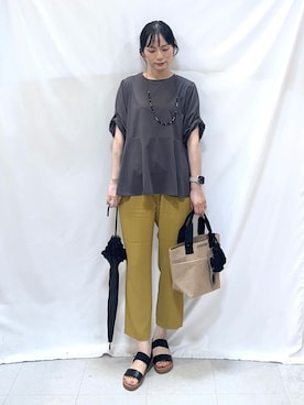 Hiromiさん(レディース・164cm)の夏コーディネート