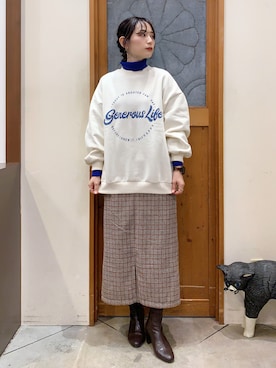 Hiromiさん（レディース・164cm）の冬コーディネート