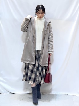 Hiromiさん（レディース・164cm）の冬コーディネート
