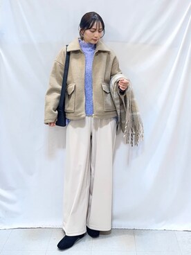 Hiromiさん（レディース・164cm）の冬コーディネート