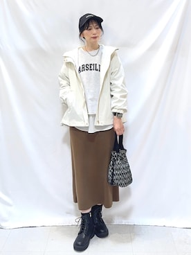 Hiromiさん（レディース・164cm）の春コーディネート