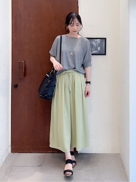 Hiromiさん(レディース・164cm)の夏コーディネート