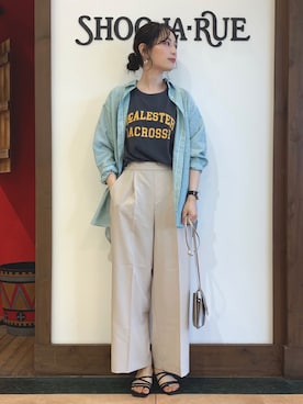 Hiromiさん（レディース・164cm）の夏コーディネート