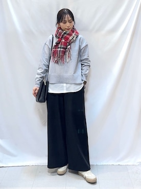 「DRESKIP（ドレスキップ）のアイテム」を使った、Hiromiさん（レディース・164cm）の冬コーディネート