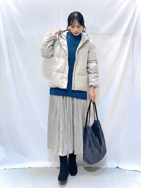 「アイテム（ブーツ）」を使った、Hiromiさん（レディース・164cm・40代）の秋コーディネート