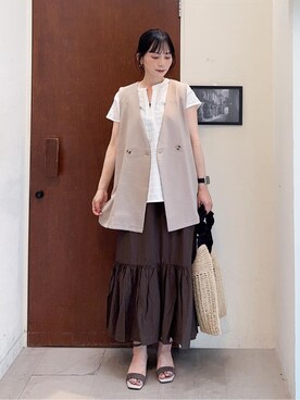 Hiromiさん(レディース・164cm)の夏コーディネート