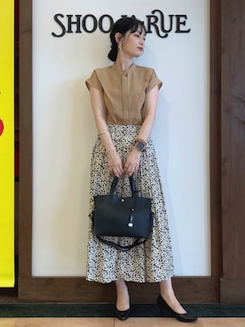 「DRESKIP（ドレスキップ）のアイテム（パンプス）」を使った、Hiromiさん（レディース・164cm）の夏コーディネート