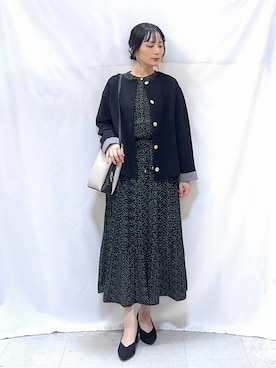 「アイテム（スカート）」を使った、Hiromiさん（レディース・164cm・40代）の秋コーディネート