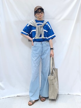 Hiromiさん（レディース・164cm）の夏コーディネート
