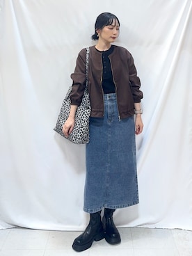 Hiromiさん（レディース・164cm）の秋コーディネート