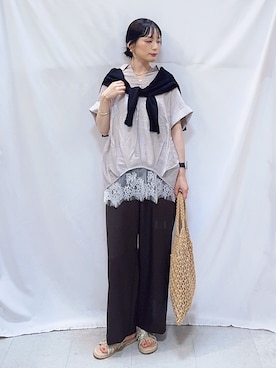 Hiromiさん(レディース・164cm)の夏コーディネート