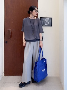 Hiromiさん（レディース・164cm）の夏コーディネート
