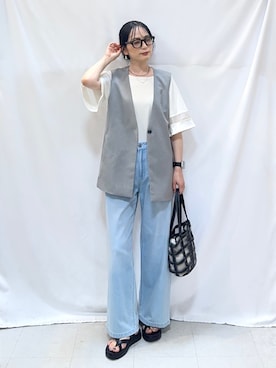 Hiromiさん（レディース・164cm）の夏コーディネート