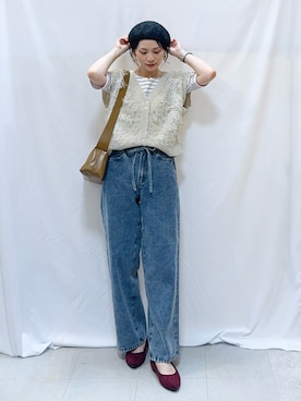 Hiromiさん（骨格ウェーブ・レディース・164cm）の秋コーディネート