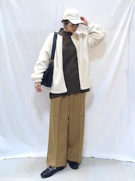 「アイテム（その他シューズ）」を使った、Hiromiさん（レディース・164cm）の秋コーディネート