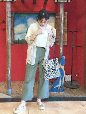 Hiromiさん（レディース・164cm）の夏コーディネート