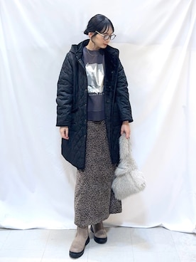 「アイテム（その他アウター）」を使った、Hiromiさん（骨格ウェーブ・レディース・164cm）の秋コーディネート