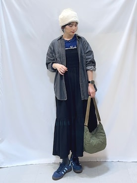 「SHOO・LA・RUE（シューラルー）のアイテム」を使った、Hiromiさん（レディース・164cm）の秋コーディネート