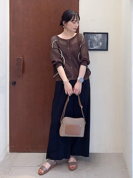 Hiromiさん（レディース・164cm）の夏コーディネート