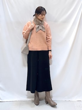 Hiromiさん（レディース・164cm）の冬コーディネート