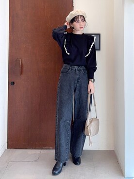 Hiromiさん(レディース・164cm)の冬コーディネート