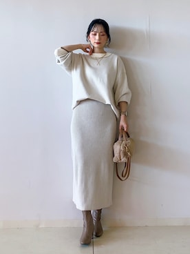 Hiromiさん（レディース・164cm）の秋コーディネート