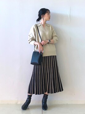 Hiromiさん（レディース・164cm）の秋コーディネート