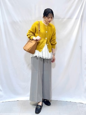 「アイテム（その他シューズ）」を使った、Hiromiさん（レディース・164cm・40代）の秋コーディネート