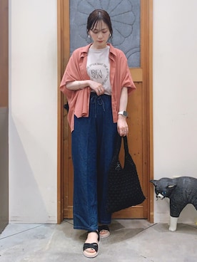 Hiromiさん(レディース・164cm)の夏コーディネート