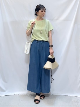 Hiromiさん（レディース・164cm）の夏コーディネート