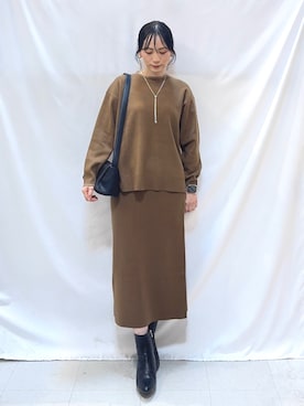 Hiromiさん(レディース・164cm)の冬コーディネート