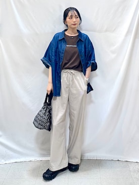 Hiromiさん(レディース・164cm)の夏コーディネート