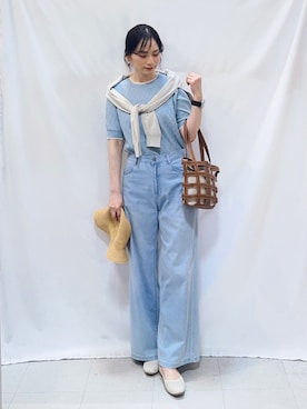 Hiromiさん（レディース・164cm）の夏コーディネート