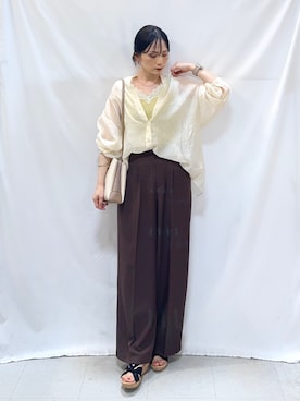 「THE SHOP TK （ザ ショップ ティーケー ）のアイテム」を使った、Hiromiさん（レディース・164cm）の春コーディネート