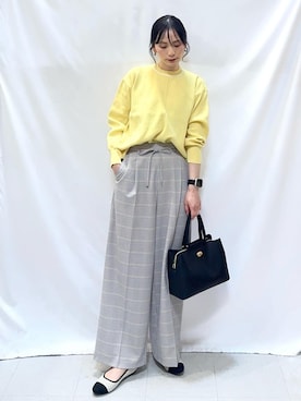 「Airpapel（エアパペル）のアイテム」を使った、Hiromiさん（レディース・164cm）の冬コーディネート