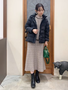 Hiromiさん（レディース・164cm）の冬コーディネート