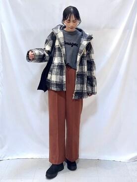 Hiromiさん（レディース・164cm）の冬コーディネート