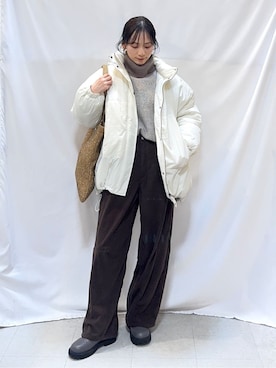 Hiromiさん(レディース・164cm)の冬コーディネート