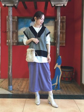 Hiromiさん（レディース・164cm）の秋コーディネート