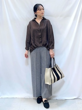 Hiromiさん（レディース・164cm）の秋コーディネート