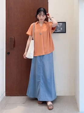 Hiromiさん（レディース・164cm）の夏コーディネート