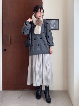 Hiromiさん(レディース・164cm)の冬コーディネート