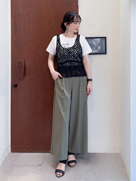 Hiromiさん（レディース・164cm）の夏コーディネート