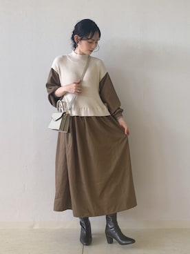 Hiromiさん（レディース・164cm）の秋コーディネート