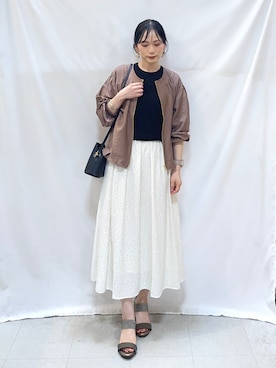 Hiromiさん(レディース・164cm)の春コーディネート