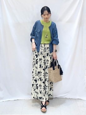 「THE SHOP TK （ザ ショップ ティーケー ）のアイテム」を使った、Hiromiさん（レディース・164cm）の春コーディネート