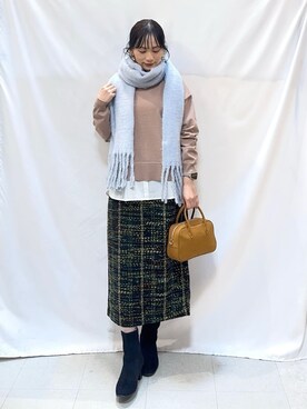 Hiromiさん（レディース・164cm）の冬コーディネート