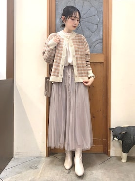 Hiromiさん（レディース・164cm）の冬コーディネート