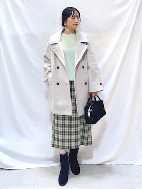 「アイテム（シューズ）」を使った、Hiromiさん（レディース・164cm・40代）の冬コーディネート